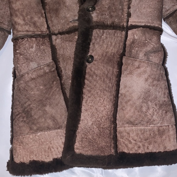 (HP)Sheepskin shearling 1970s VINTAGE - Picture 8 of 12